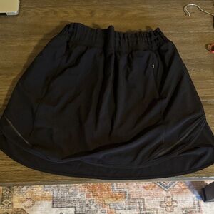 Black Lululemon Skort